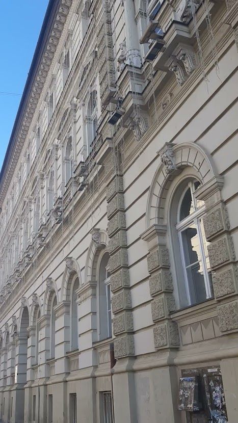 Exploring the charming pedestrian streets of Novi Sad on a beautiful day in Serbia