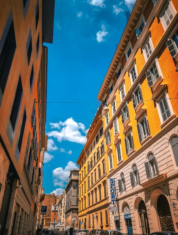 Stunning Roman architecture lining the streets as you walk from one piazza to the next
