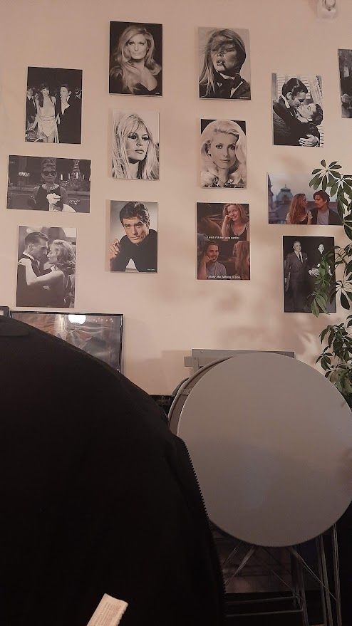 The romantic French decor of Caffe Paname perfect for getting motivation and inspiration