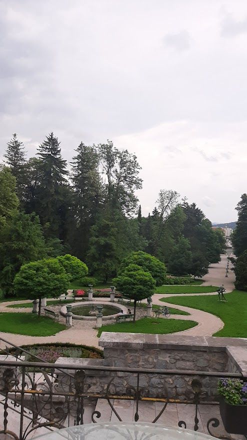 The peaceful Park Tivoli in Ljubljana a quiet green oasis in a city with no noise or crowds