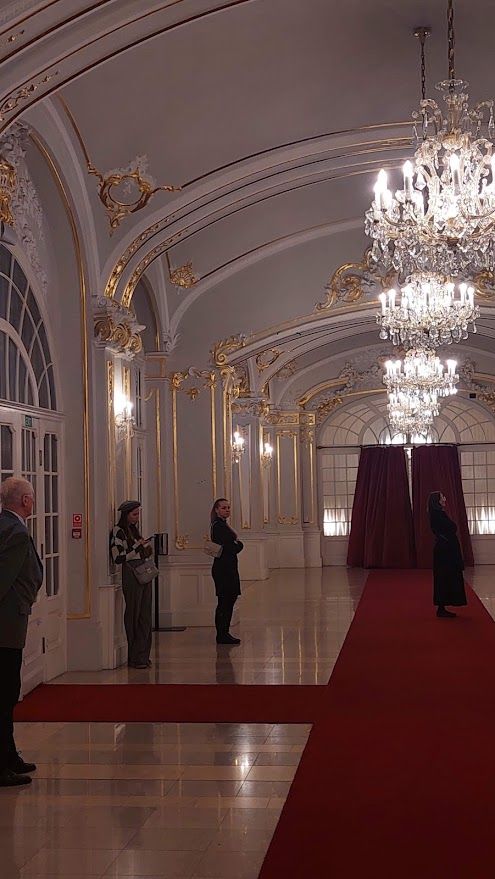 The Slovak Philharmonic building in Bratislava where you can taste more of the Slovak culture