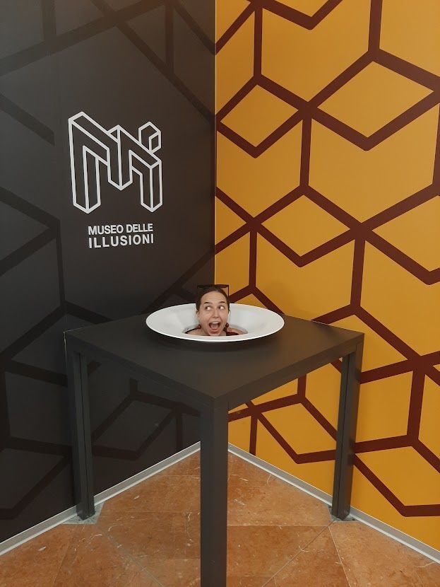 A creative and fun optical illusion experience at the museum in Rome a must-visit attraction