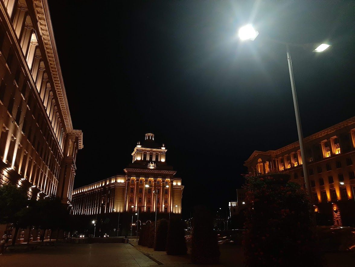 The impressive Independence Square in Sofia where you feel complete freedom from everyday worries