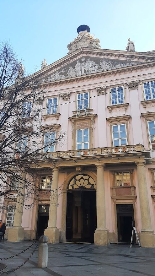 The neoclassical Primates Palace in Bratislava with rare 17th century English tapestries inside