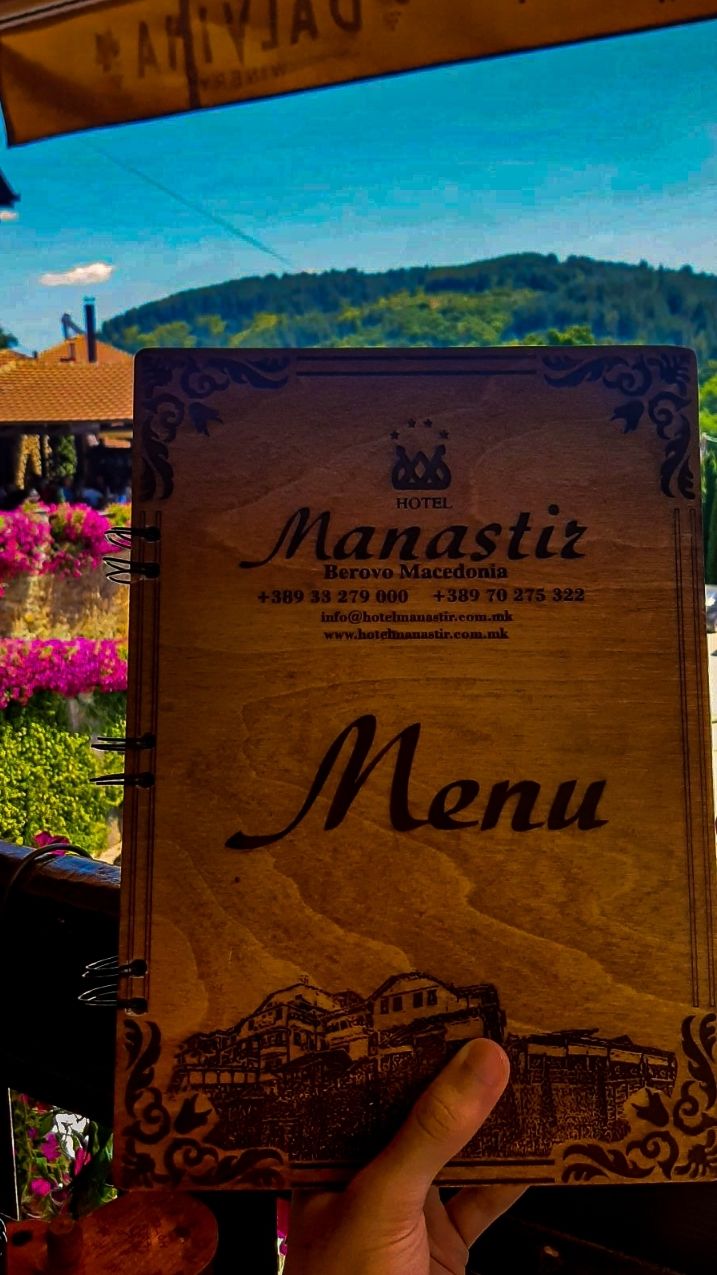 The extraordinary monastery-style architecture of Hotel Manastir with stone walls and arched windows