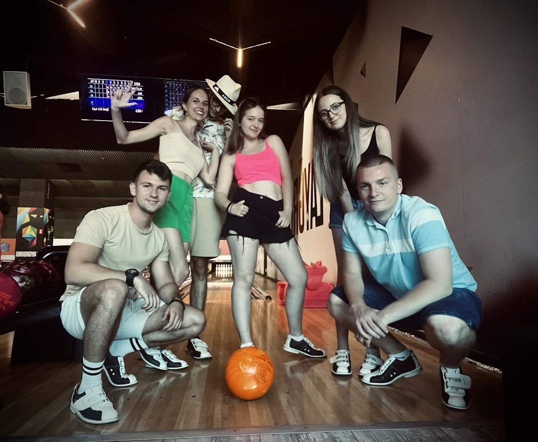 A fun bowling session in Sofia filled with laughter and unforgettable amusement with friends