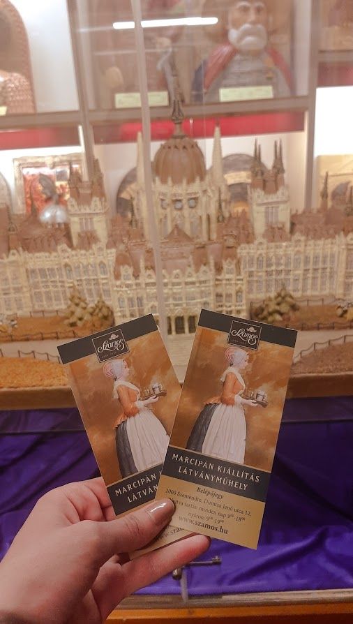 The Hungarian Parliament recreated from 60kg of marzipan an impressive feat at the Szentendre museum