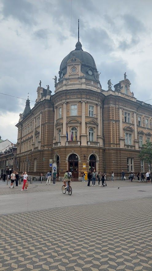The University and other cultural buildings of Ljubljana showcasing the citys rich academic heritage