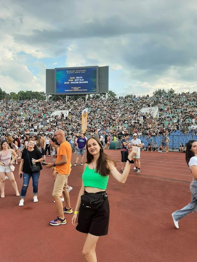 The magical atmosphere at the Imagine Dragons concert in Sofia on the Mercury World Tour